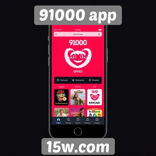 Plataforma 91000 app amplia opções de entretenimento digital
