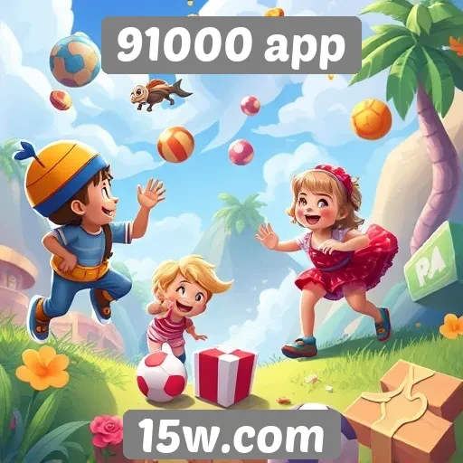 Exploração dos jogos disponíveis no 91000 app